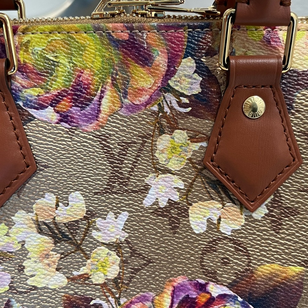 BRAND NEW GARDEN SPEEDY 25 Louis Vuitton flower monogram 🥳 RARE 🤩 AUTHENTIC - Picture 6 of 10